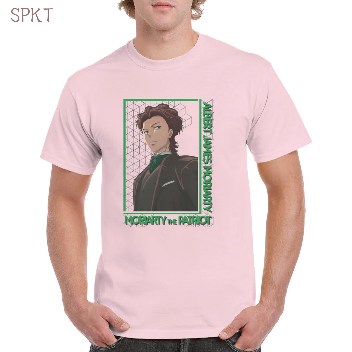 

Крутая футболка с изображением японского аниме, Yuukoku no Moriarty, Альберта, футболка в стиле Харадзюку, Одежда большого размера, женские/мужские ф...