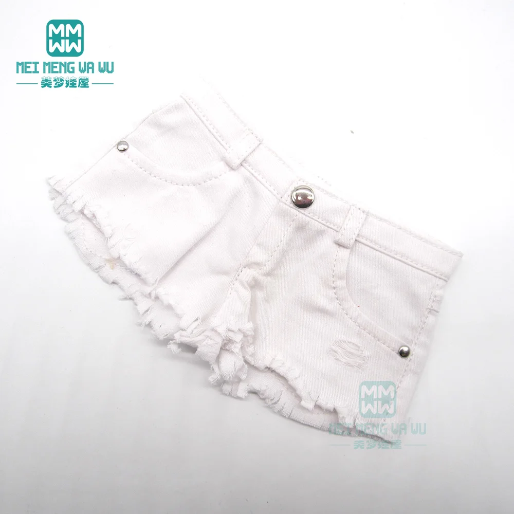 JPy3--032--A BJD Аксессуары Одежда куклы для 1/3 BJD кукла модная футболка, рубашка в клетку, шорты - Цвет: JPy3--032--A