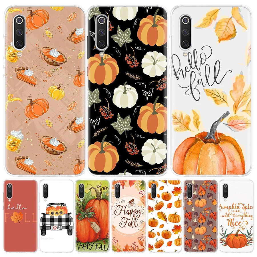 

Pumpkin happy fall Autumn Phone Case for Xiaomi Redmi Note 10 10S 11 11S 11T 9 9S 8 8T 7 9T 11E Pro 5G 7 6 5 5A MAX Fashion Cove