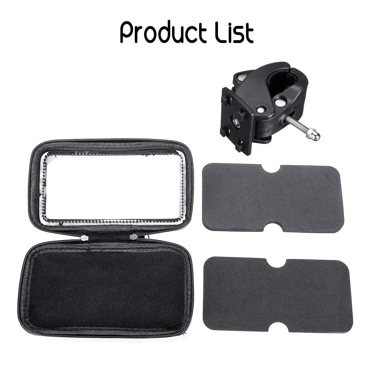 

6.3" Waterproof MTB Bike Phone Holder Mount Sunshade Motorcycle Bicycle Handlebar Phone Holder Bracket Cycle GPS Stand Support