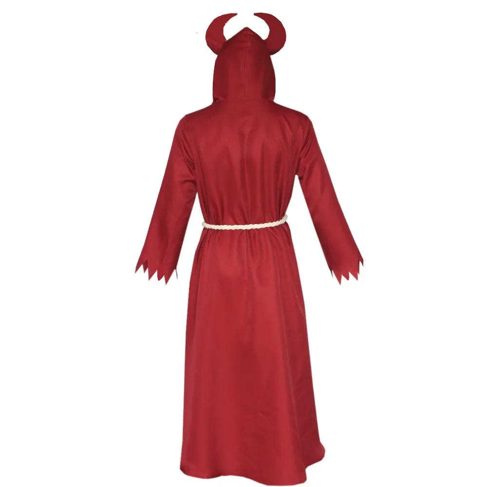 

Women Men Grim Reaper Demon Wizard Robe Cloak Halloween Cosplay Costume Party Role Play Dress Up Outfit Masquerade Carnival Suit