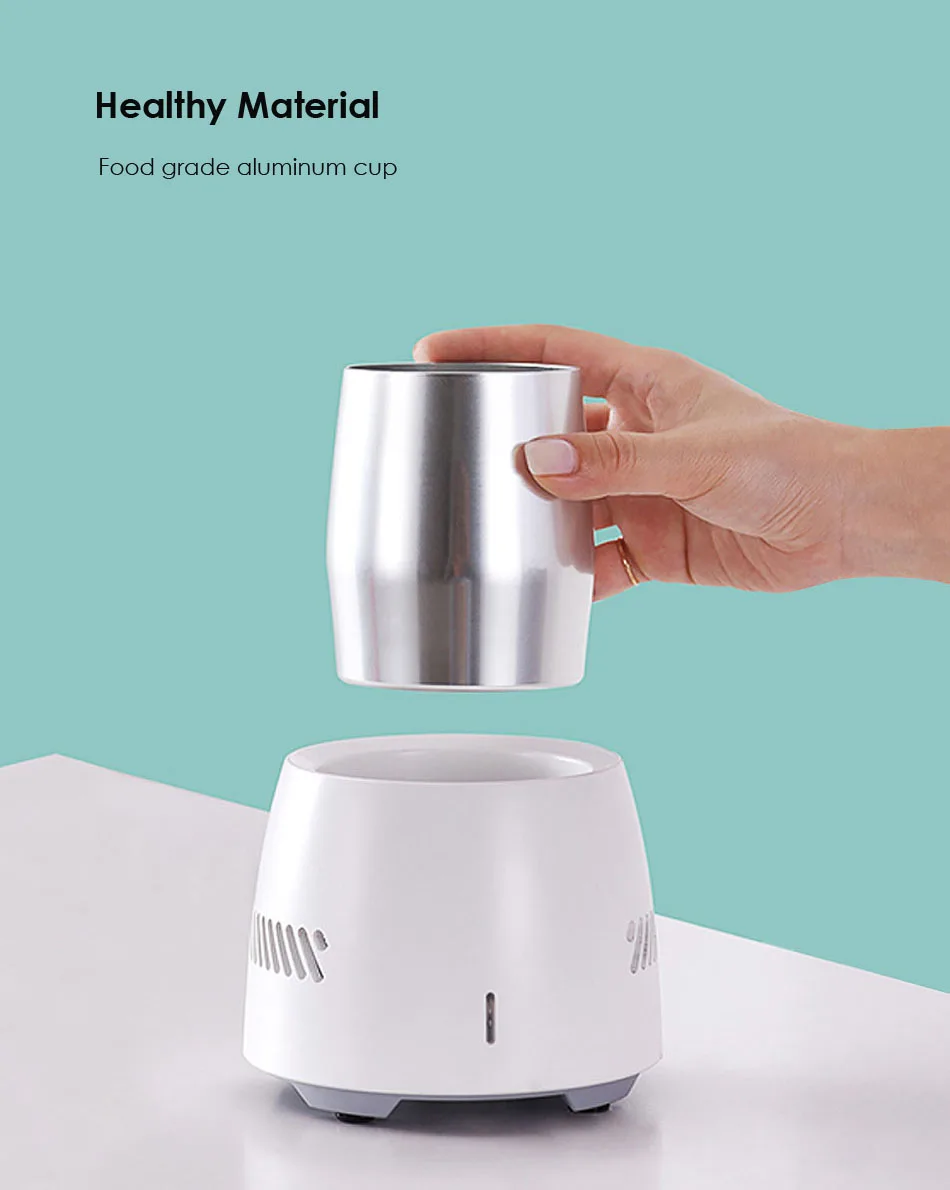 XIAOMI Mijia, чашка мгновенного охлаждения, портативный Электрический охладитель, холодильник для холодных напитков, смарт-Сенсорное управление для дома и офиса