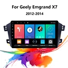 Автомагнитола easteregg 2 Din, мультимедийный проигрыватель с GPS-навигацией и android 2012, для Geely Emgrand X7, GX7, EX7, 2014-8,1 г.