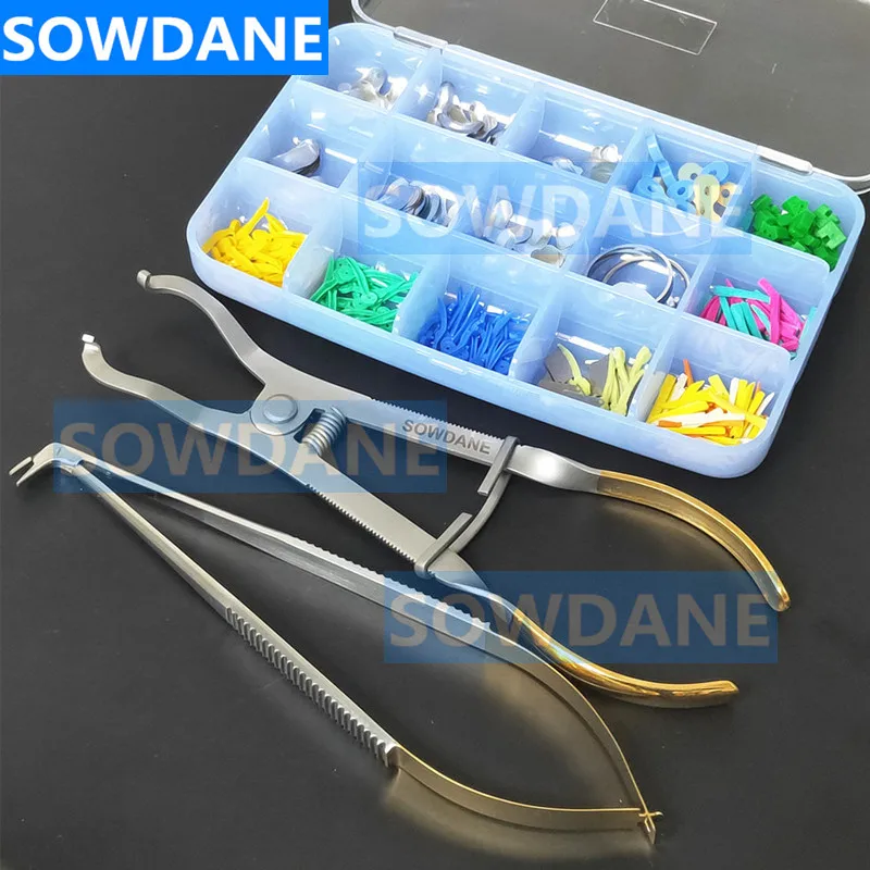 Стоматологический металлический матричное кольцо Delta резиновый эластичный клин