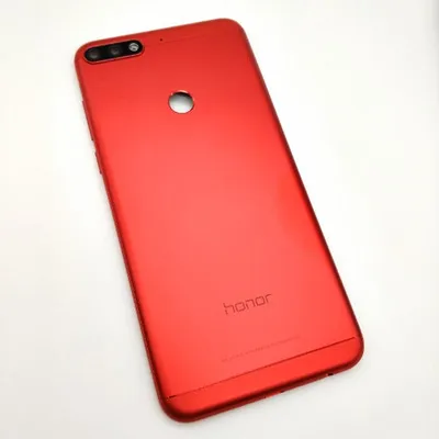 Red Battery Cover Для huawei honor 7C LND-AL30/honor 7c pro задняя крышка батарейного отсека Корпус задней части+ объектив камеры+ ЖК передняя панель - Цвет: Red Battery Cover