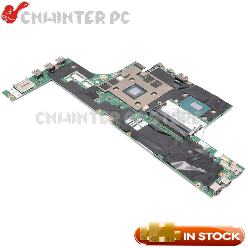 NOKOTION For Lenovo ThinkPad P53 laptop motherboard SRF6U i7-9750H CPU Quadro T1000 4GB GPU 02DM439