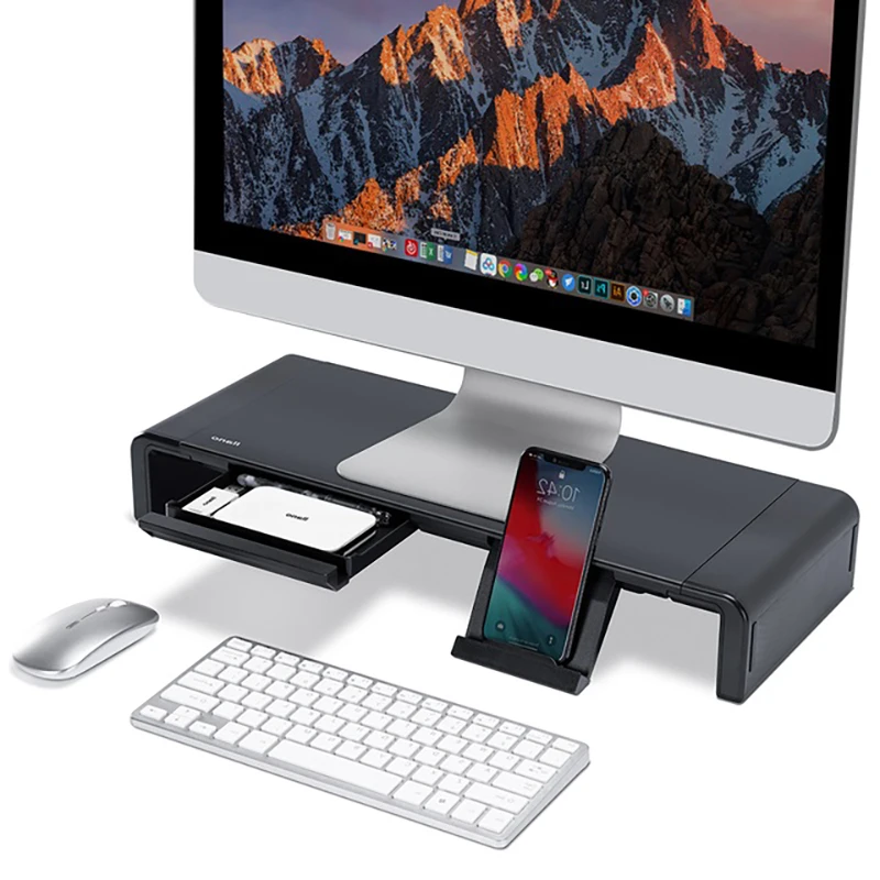 

Monitor Stand Desktop Notebook Laptop Holder Non-slip Desk Riser Home Office Laptop PC Storage Bracket TV Screen Riser