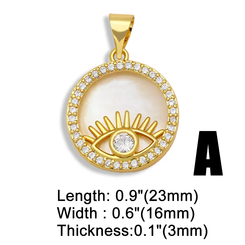 Круглый Кулон OCESRIO сделай сам с белым камнем подвеска деревом жизни от сглаза