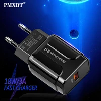 3a quick charge 3 0 usb charger eu us wall mobile phone charger adapter for iphone 11 pro qc3 0 fast charging for samsung xiaomi