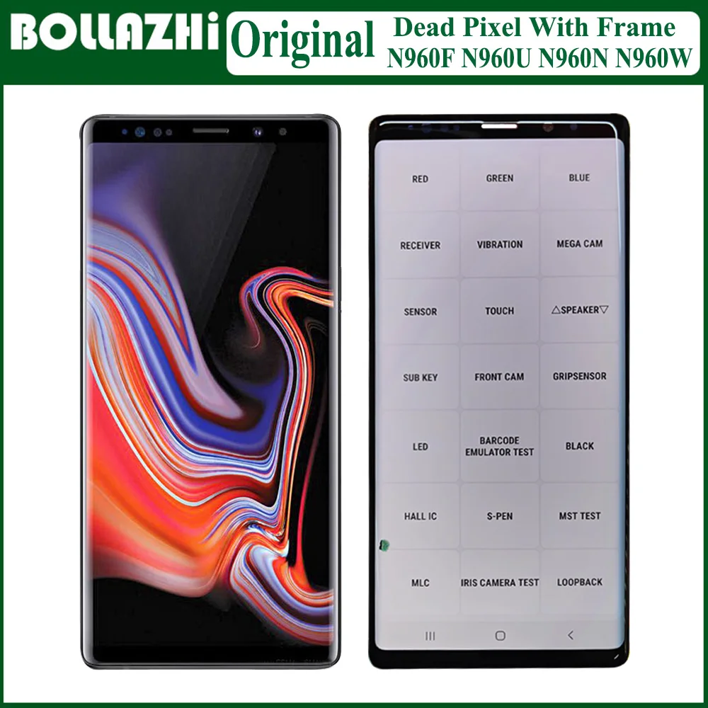 ЖК дисплей для Samsung Galaxy Note 9 с сенсорным экраном 6 4 дюйма и дигитайзером в