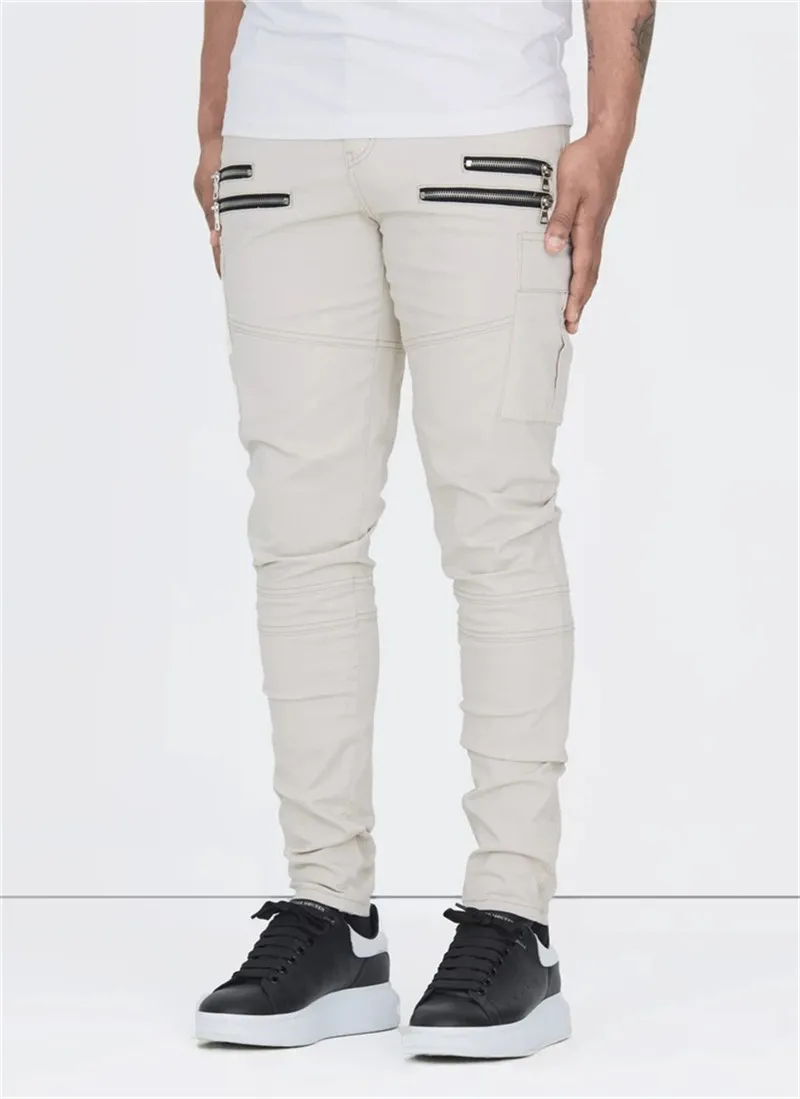 Брюки-карго мужские с множеством карманов повседневные штаны в стиле милитари