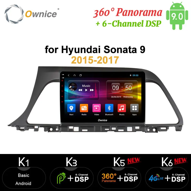 Ownice 8 ядерный Android 9 0 автомобильный DVD плеер carplay головное устройство 360 панорамный
