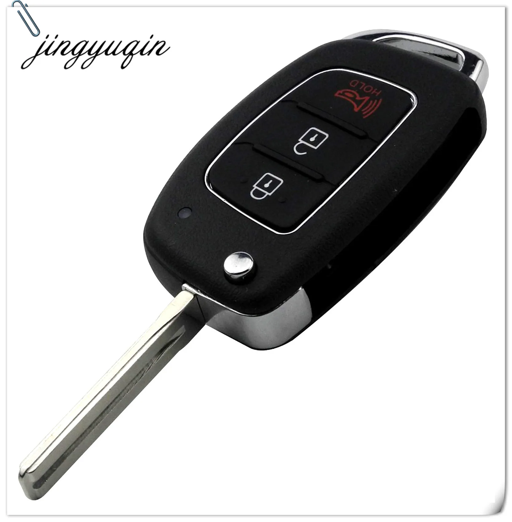 Для hyundai HB20 IX35 I45 SANTA FE Accent I40 I20 HY15/HY20/TOY40 3 кнопки дистанционного ключа