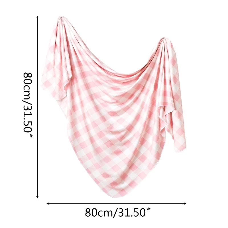 

2 Pcs/Set Baby Receiving Blanket Newborn Photography Props Infants Sleeping Swaddle Wrap Hat