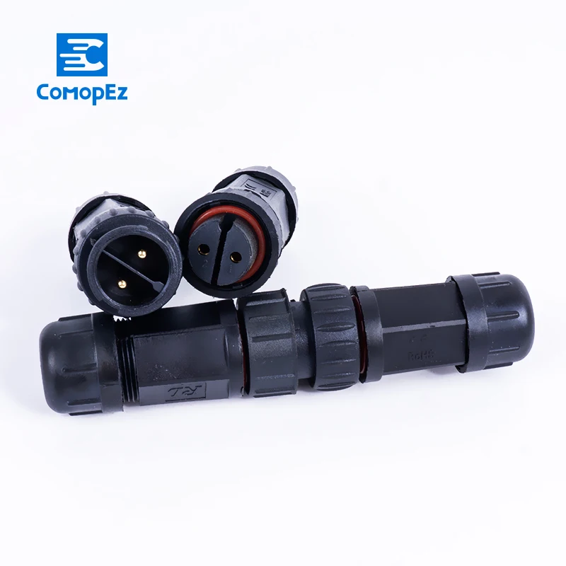 M19 в собранном виде Водонепроницаемый Электрический Кабельный соединитель 6 10 мм