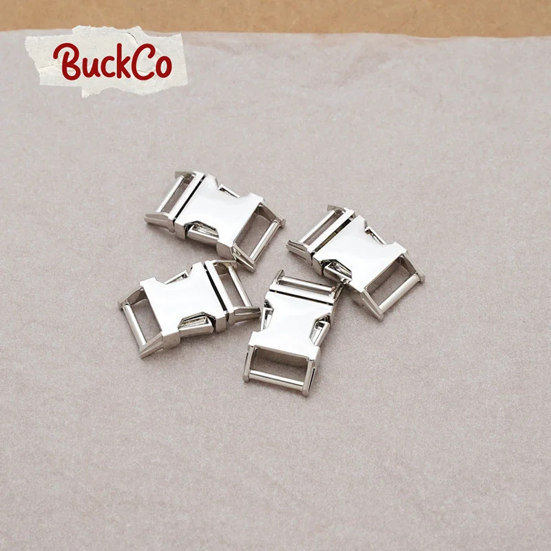 15 мм серебристый (металлическая пряжка + Регулируемая D-образное кольцо