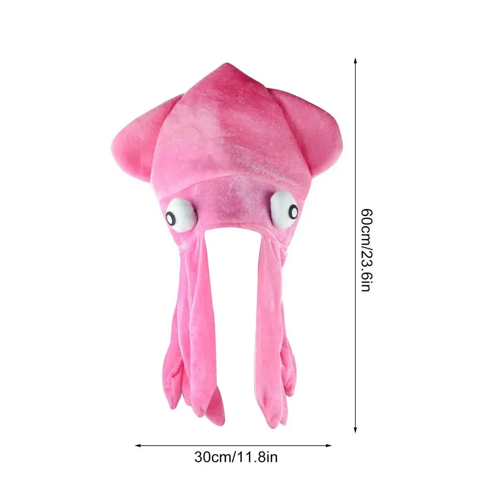 

2021 Octopus Hat Multicolored Squid Sea Animal Halloween Costume Multi-color Squid Beach Any Colored Themed Party Hat