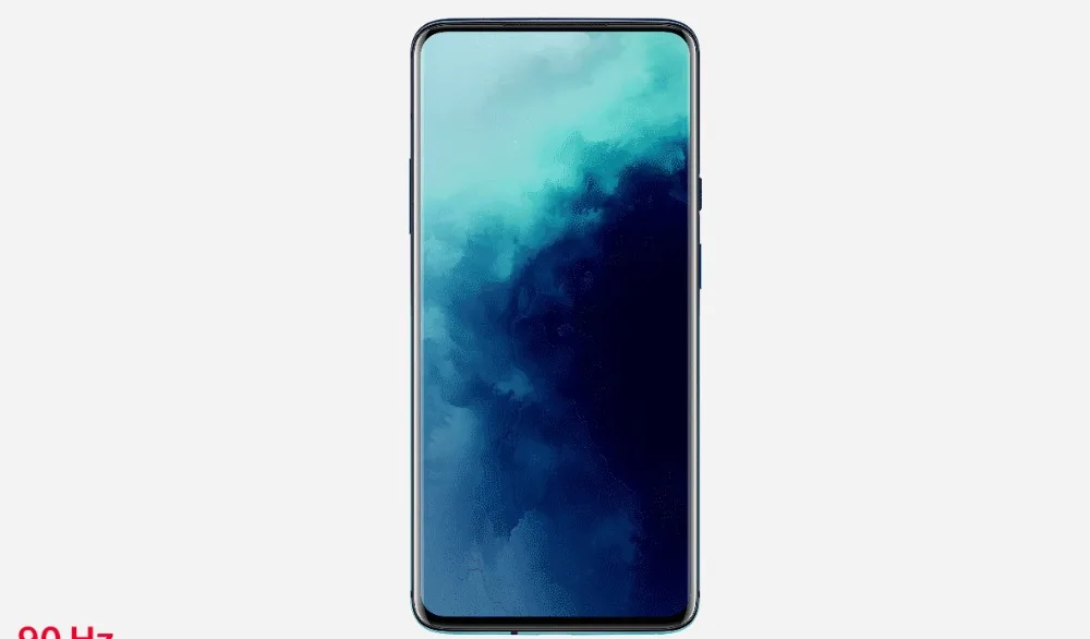 Global ROM OnePlus 7T Pro Snapdragon 855 Plus Octa Core Smartphone 8GB 256GB 6.67'' 90Hz AMOLED Screen 48MP Cam NFC Android 10