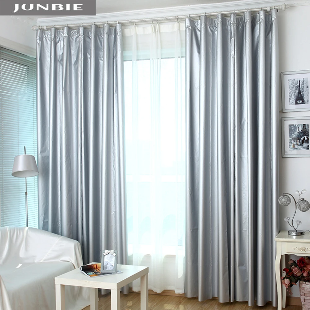 

JUNBIE Blackout Curtain Thicken Coating Sunscreen Heat Insulation Sunshade Car Curtain for Living Room Balcony Bedroom Outdoor