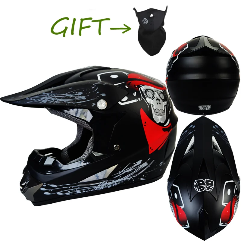 Мотоциклетный шлем защитный для езды на мотоцикле или велосипеде по