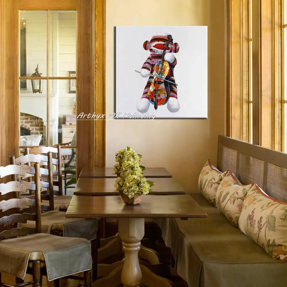 Arthyx ручная роспись современные абстрактные картины маслом на холсте настенные