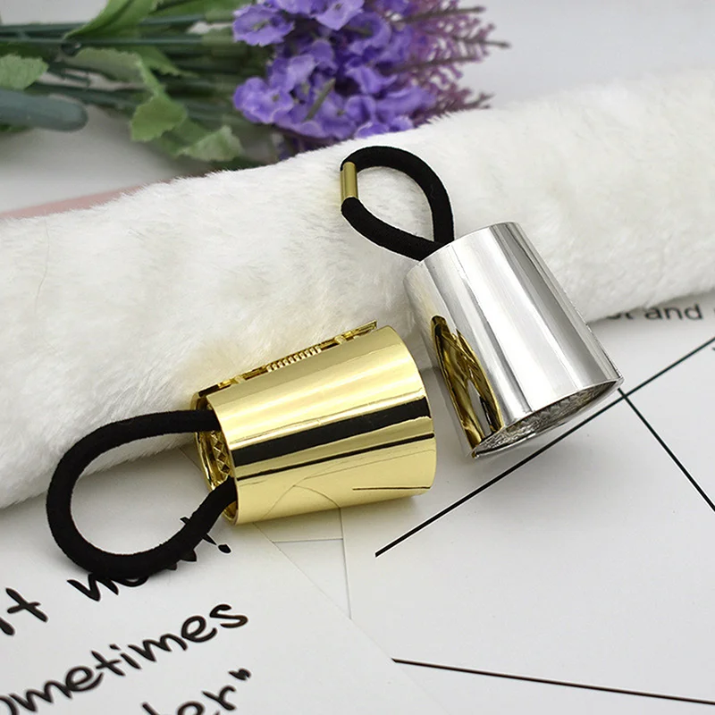 

Fashion Women Vintage Metal High Quality Ponytail Holder Hair Accessories Women's Vintage Metal Horsetail Buckle Hair Jewelry