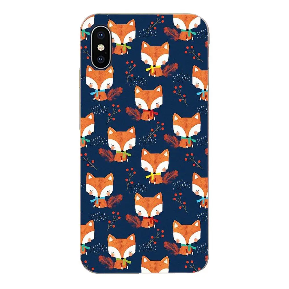 Мягкие термополиуретановые чехлы с животными и милой лисой кошкой для huawei P7 P8 P9 P10