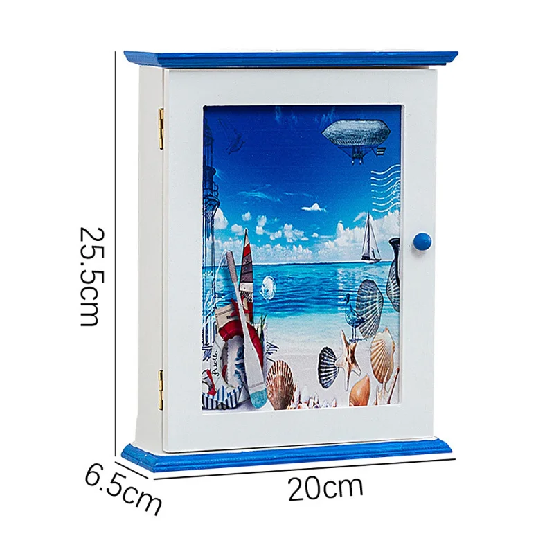 

Creative Wooden Storage Box Wall Hanging Decoration DIY Home Living Room Wall Ornaments