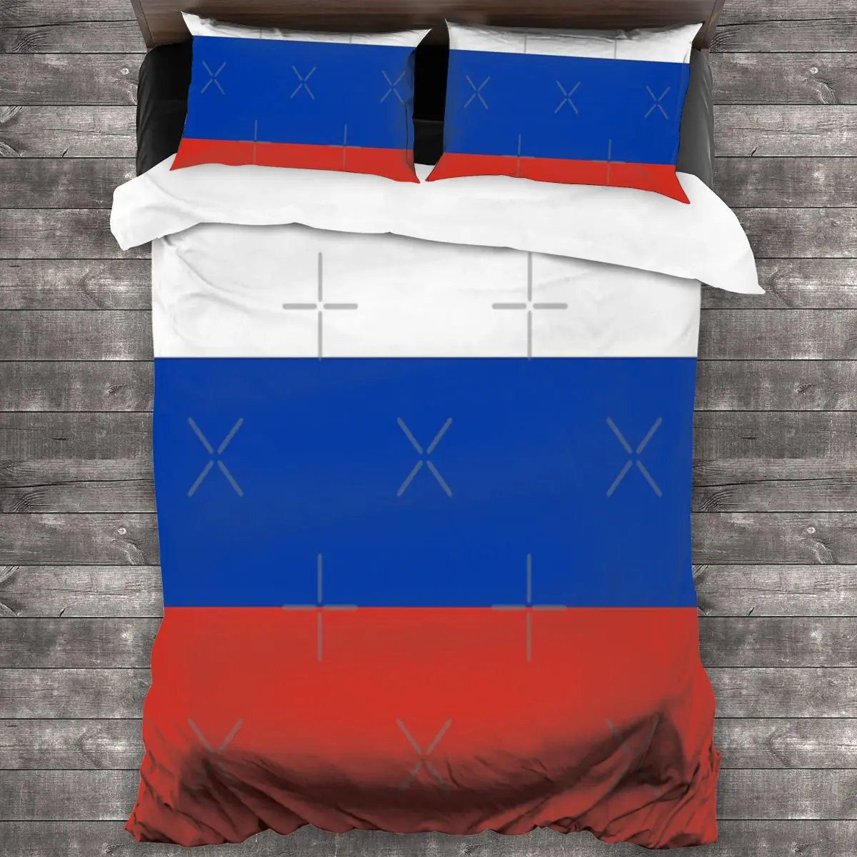 

Постельное белье с российским флагом, Комплект постельного белья, пододеяльник, постельное белье, односпальное постельное белье, пододеяль...