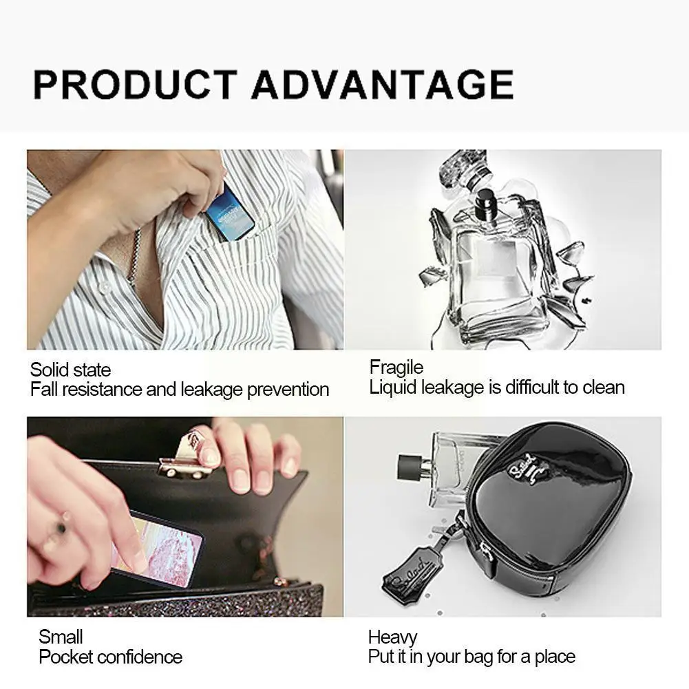 

Hot Fragrances For Women Men Portable Pocket Balm Long Lasting Aroma Deodorant Fragrance Balm B3h9