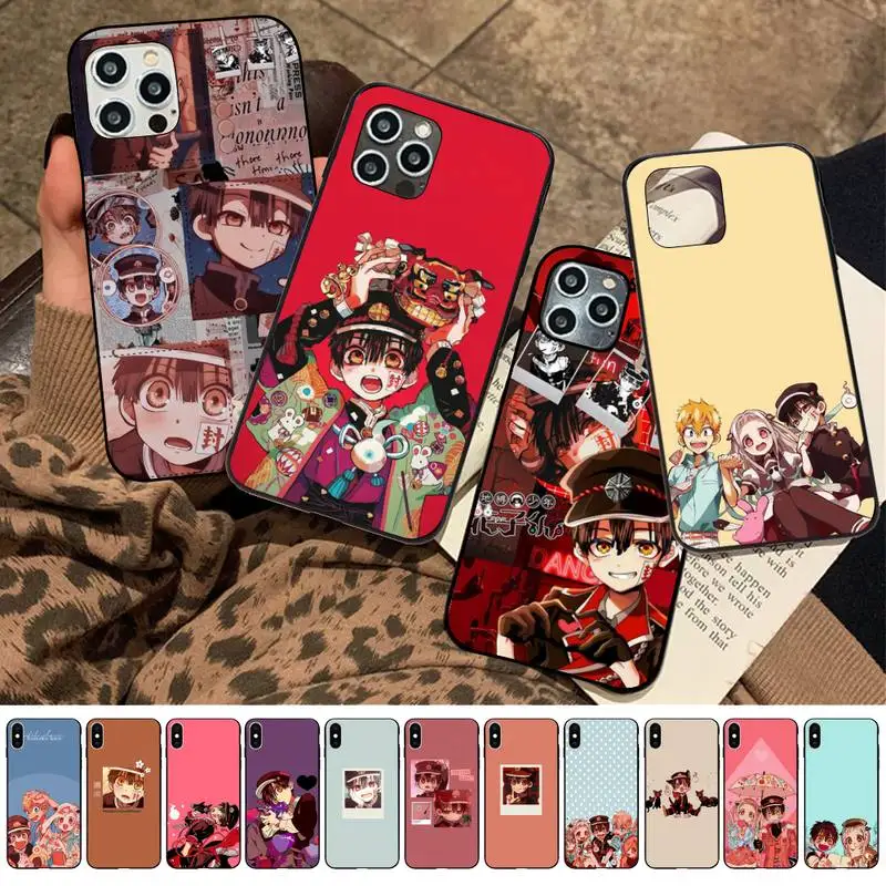 

Yinuoda Toilet Bound Hanako Kun Phone Case for iPhone 11 12 13 mini pro XS MAX 8 7 6 6S Plus X 5S SE 2020 XR case