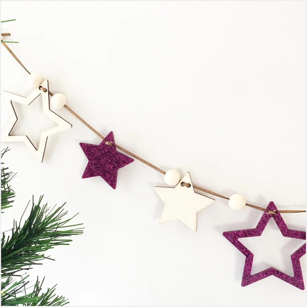 Звезда подвесной Декор настенный кулон скандинавский праздник Рождество