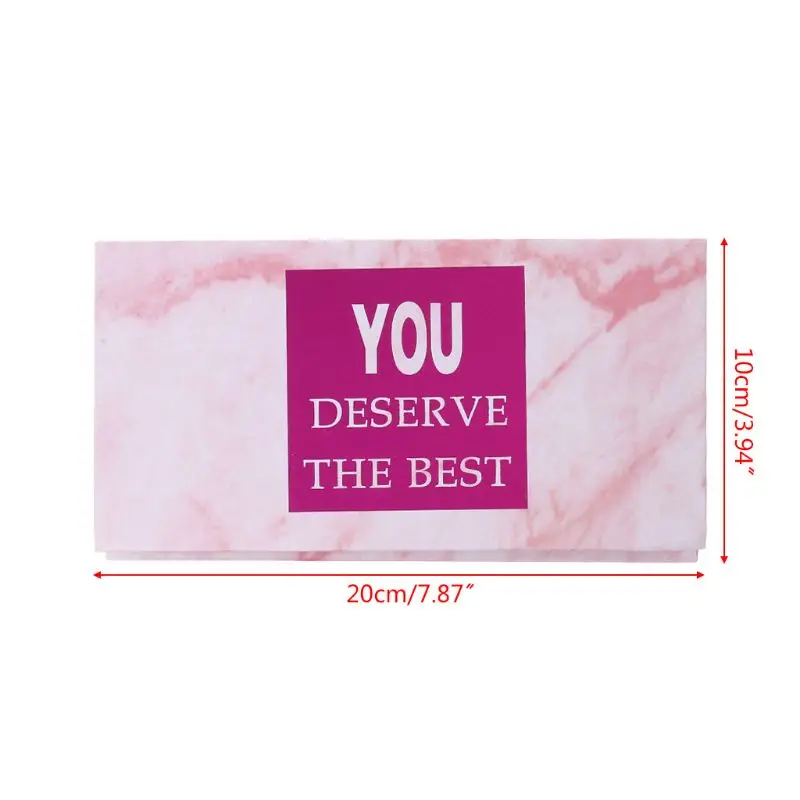 

Creative Marble Texture Self Adhesive Sticky Note Pads Notebook Daily Memo Notes 6 Pad Set School Office Stationery Supply P9YA