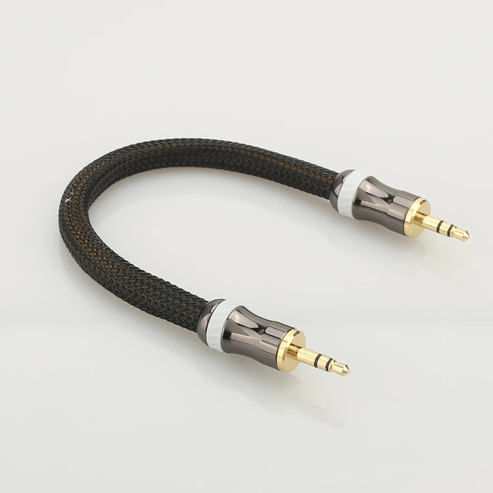 VDH высококачественный аудио кабель 3 5 мм до записанный Американский позолоченный