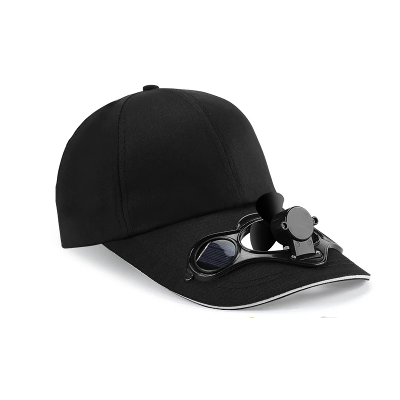 Вентилятор с воздушным охлаждением для рыбалки летней спортивной кепки занятий