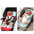 Охлаждающая подкладка для летней коляски, дышащий матрас с воздушной сеткой 3D, универсальный чехол для детского автокресла, подушка