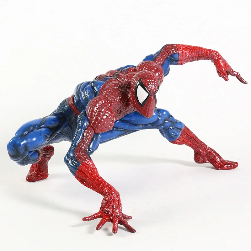 Marvel Мстители Человек паук массивная мягкая Виниловая фигурка Коллекционная