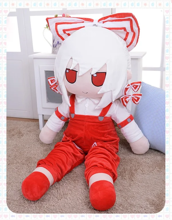 Игрушка плюшевая для косплея 120 см TOU HOU Project Remilia Scarlet Flandre Gokou Ruri Kissshot|Мягкие