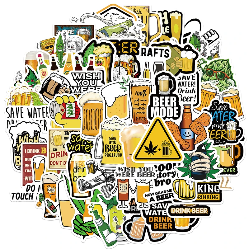 10/30/50 шт. водонепроницаемые наклейки на мотоциклетный велосипед | Игрушки и хобби