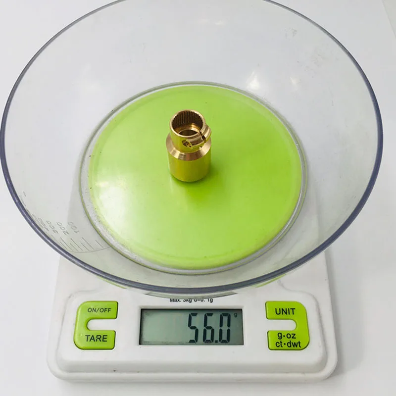 

1Pair Racing CNC Machined Brass Straight Axle Rear Lock-Out Adapter Suitble For RC Crawler Car Axial scx10 ii 90046