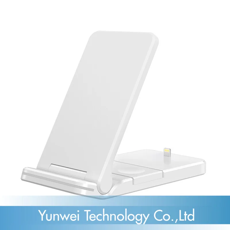 

Electric 3 in 1 Charging Station Foldable Wireless Charger Stand For Iphone 12Pro Mini For Apple Iwatch S1/2/3/4/5/6/SE