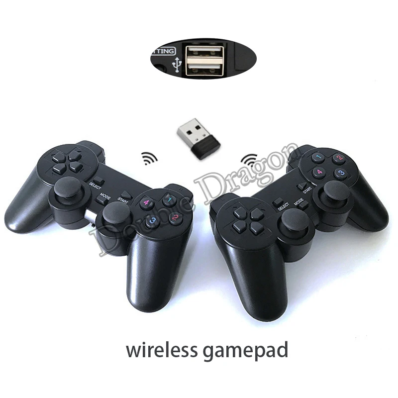 

USB wireless gamepad wired gamepad plug and play for Pandora Saga Box arcade cabinet machine and home version 3P 4P games