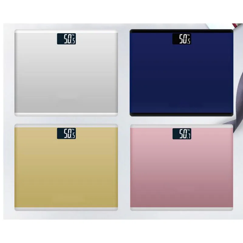 Светодиодный пол в ванной комнате человеческое тело весы из Стекла Умный дом