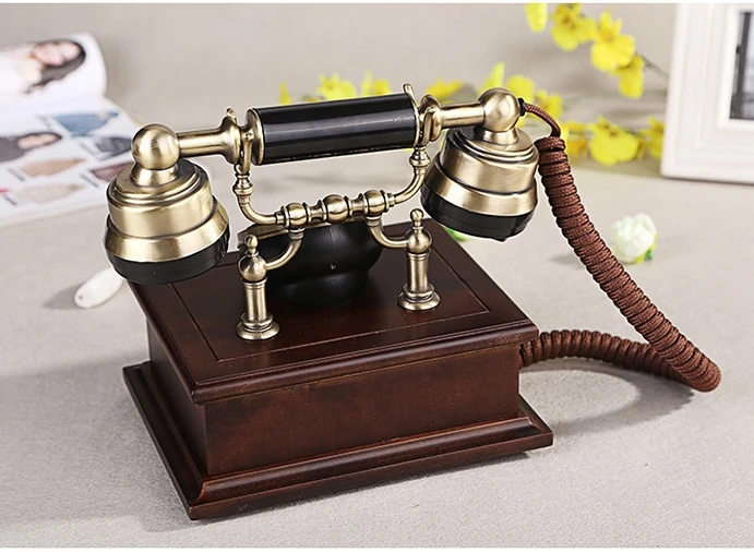 Модный старинный домашний декор антикварный телефон 1927 |