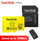 SanDisk карта памяти Micro SD, 128 ГБ, 64 ГБ, 256 ГБ