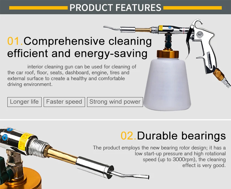 Пистолет для чистки подшипников пенораспылитель высокого давления мойки