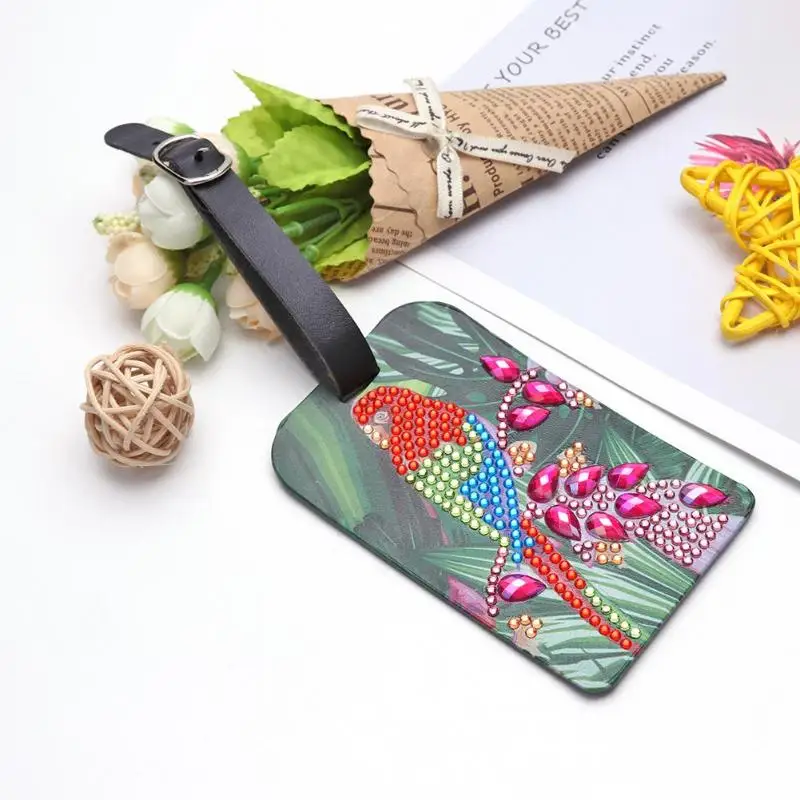 Алмазов картина посадочный талон бабочка попугай специальный Форма шнековый бур