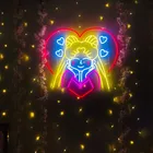 Сейлор Мун, персонализированный светодиодный неоновый знак, персонализированный аниме, обычные подарки для фанатов аниме, великолепная игровая комната, магазин игрушек, настенное искусство