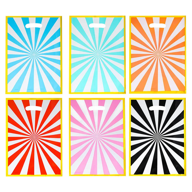 Пластиковые мешочки для подарков вращающиеся мельницы 10 шт.