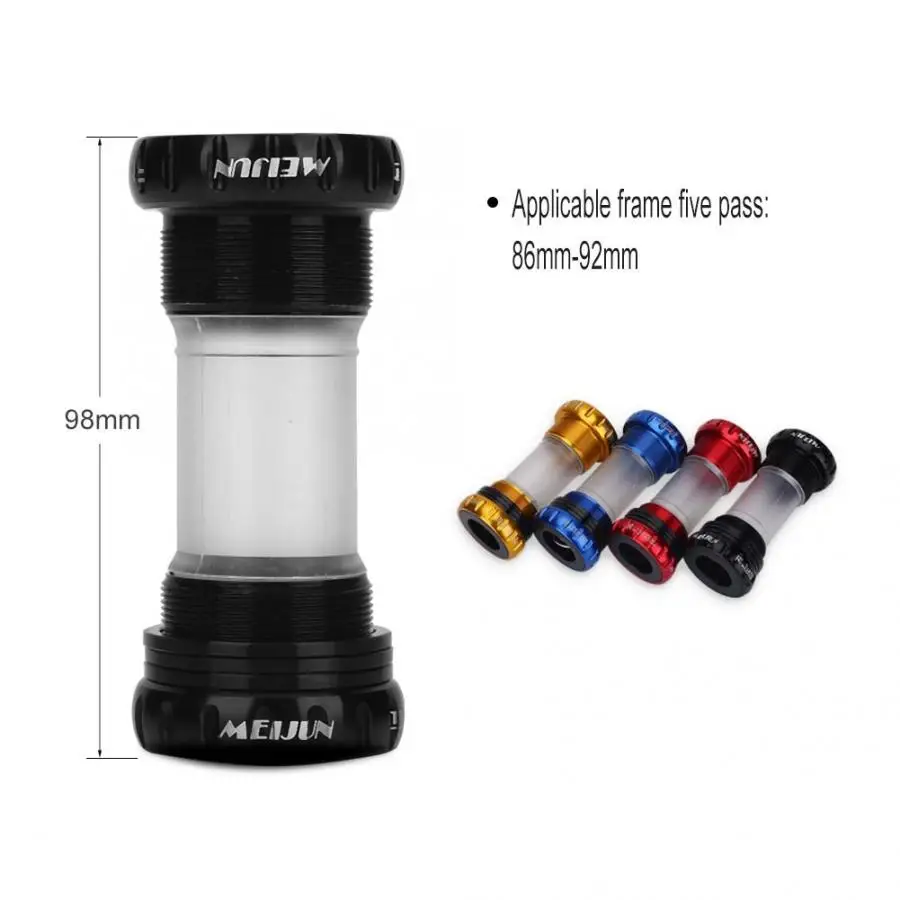 Bicycle Bottom Bracket Bike Chain Wheel Thread Integrative Crankset Sealed Bearings BSA 68 73 bike parts | Спорт и развлечения